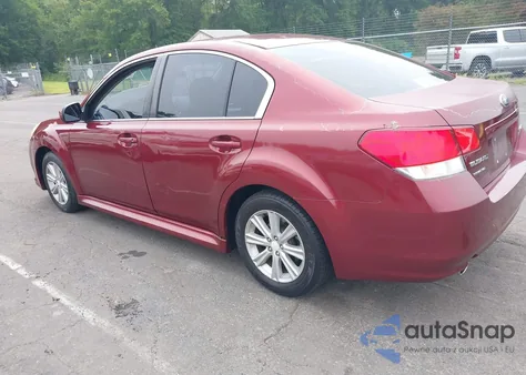 2012 Subaru Legacy 2.5I Premium из США, поврежденный, VIN 4S3BMBC69C3012630